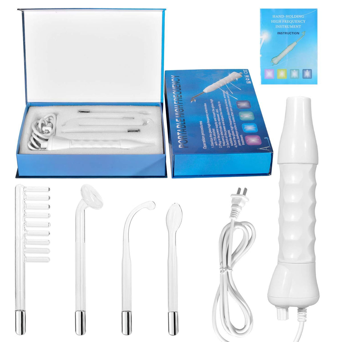 Dispositivo De Alta Frecuencia Portátil Facial/capilar