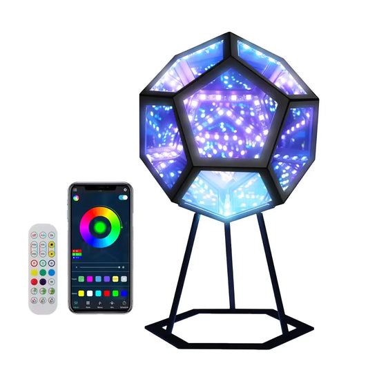 Lámpara LED "Arte Espacial"