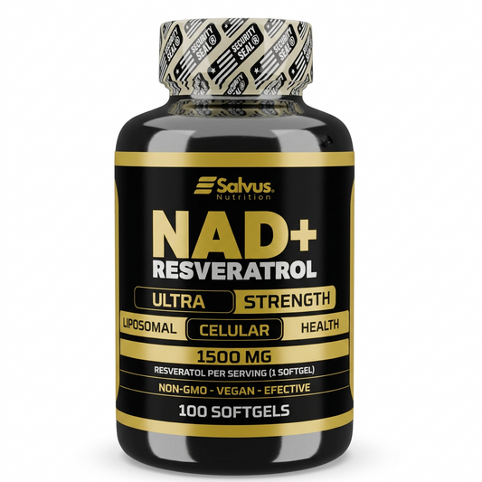 NAD+ Resveratrol 1500mg 100 Capsulas